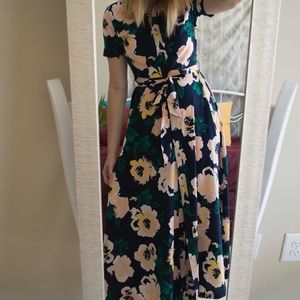 Banana Republic Floral Maxi Dress